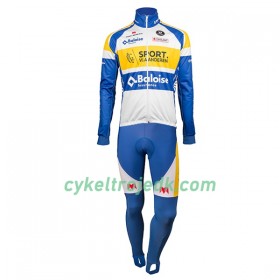 Cykeltøj Langærmet + Bib Cykelbukser 2018 Sport Vlaanderen-Baloise N001